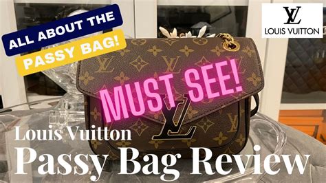 louis vuitton passy bag review.